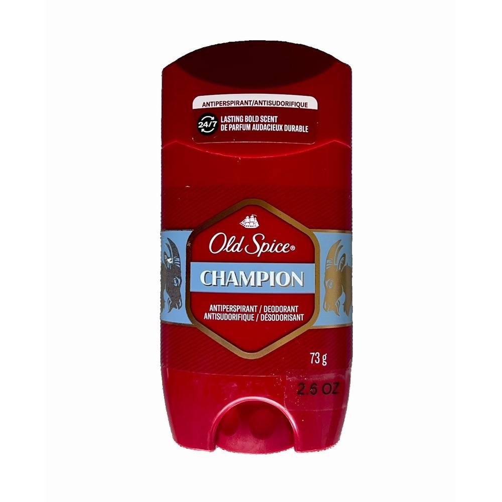 Old Spice Champion Deodorant Antiperspirant 2.6oz Discontinued VHTF Mens Solid